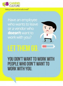 letting an employee go