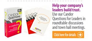 Candor Questions for Leadership