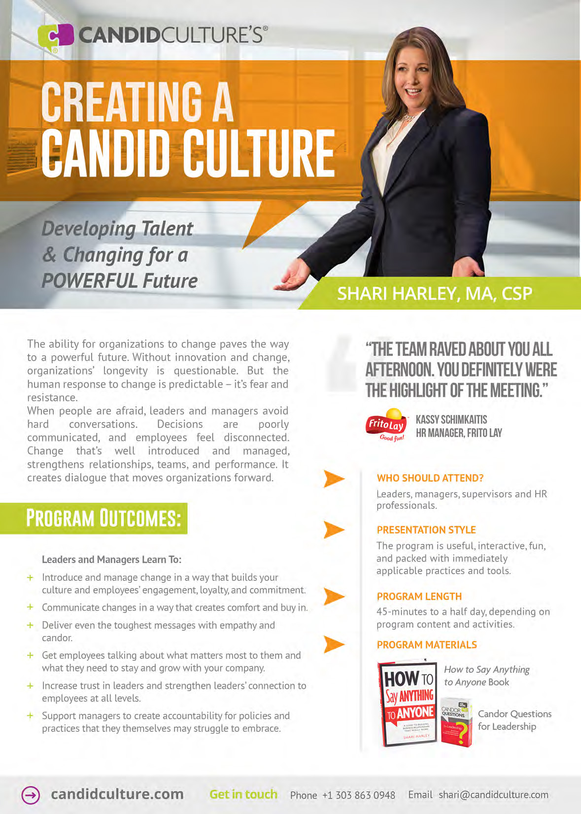 Creating a Candid Culture