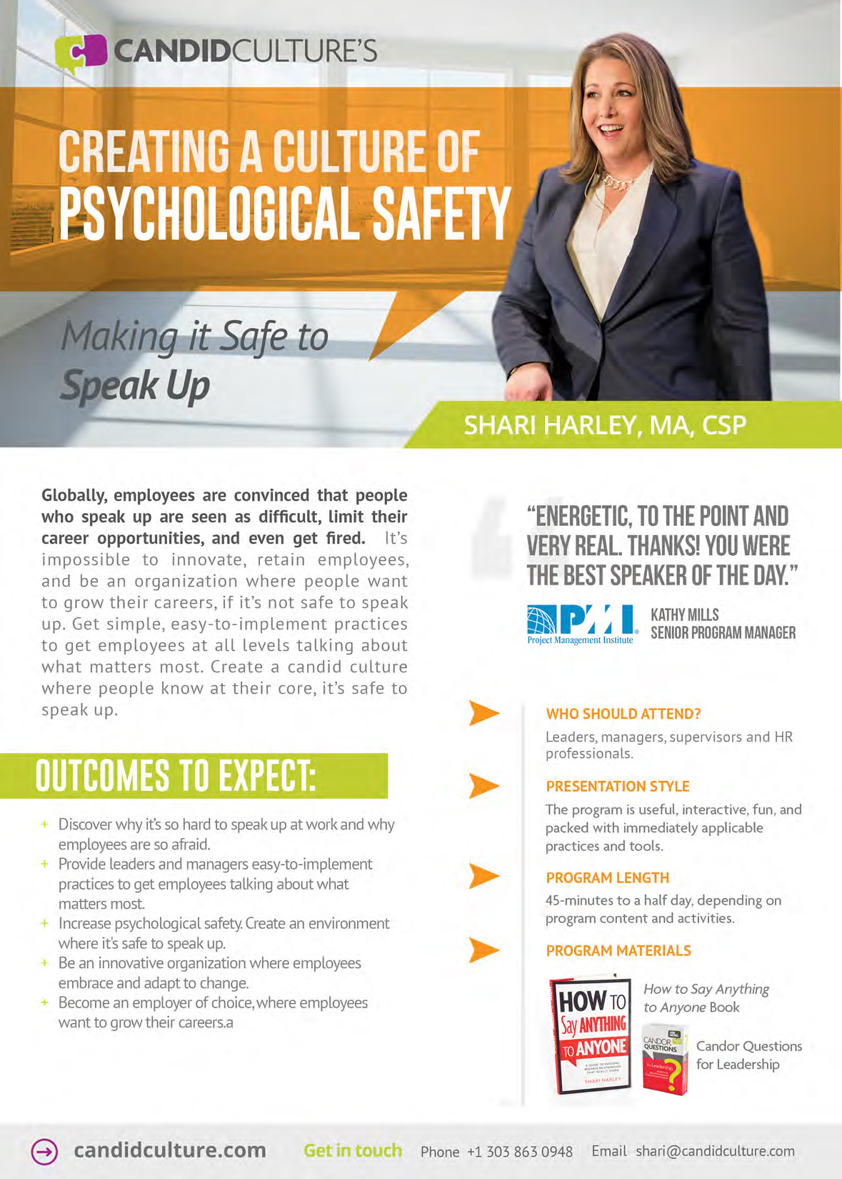 Creating a Culture of Psychological Safety
